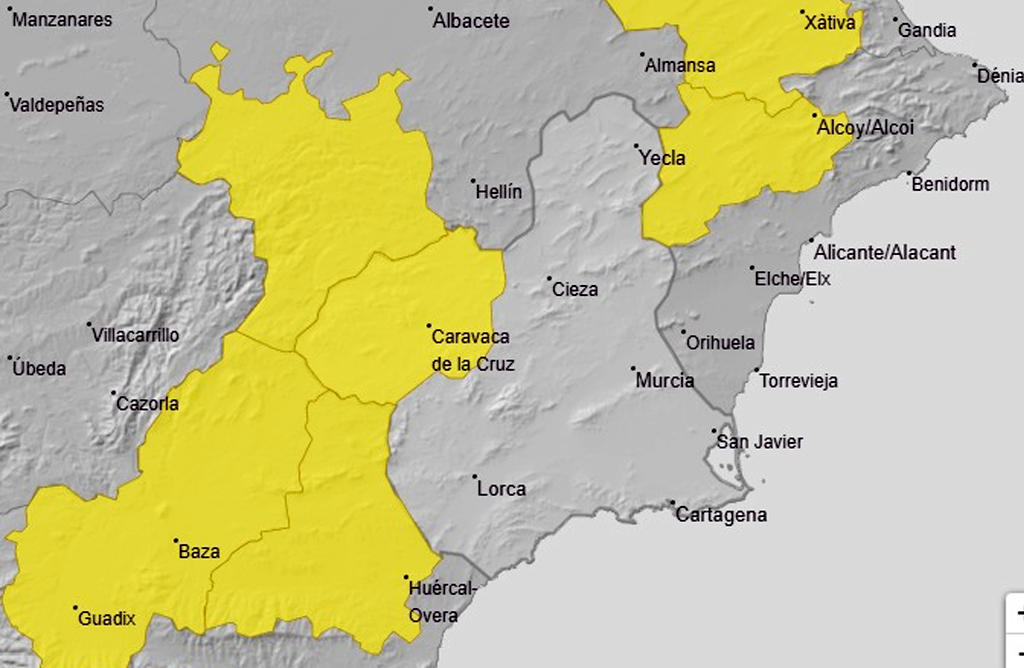 Lluvias d�biles en la primera mitad del d�a y temperaturas sin cambios para el primer jueves de diciembre